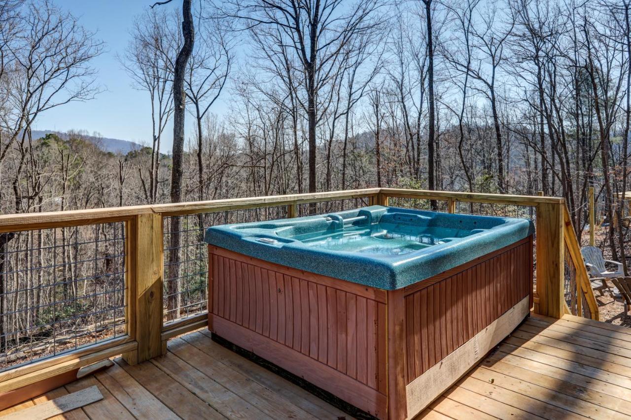 Rustic Mountain Cabin Villa Ellijay Exteriör bild